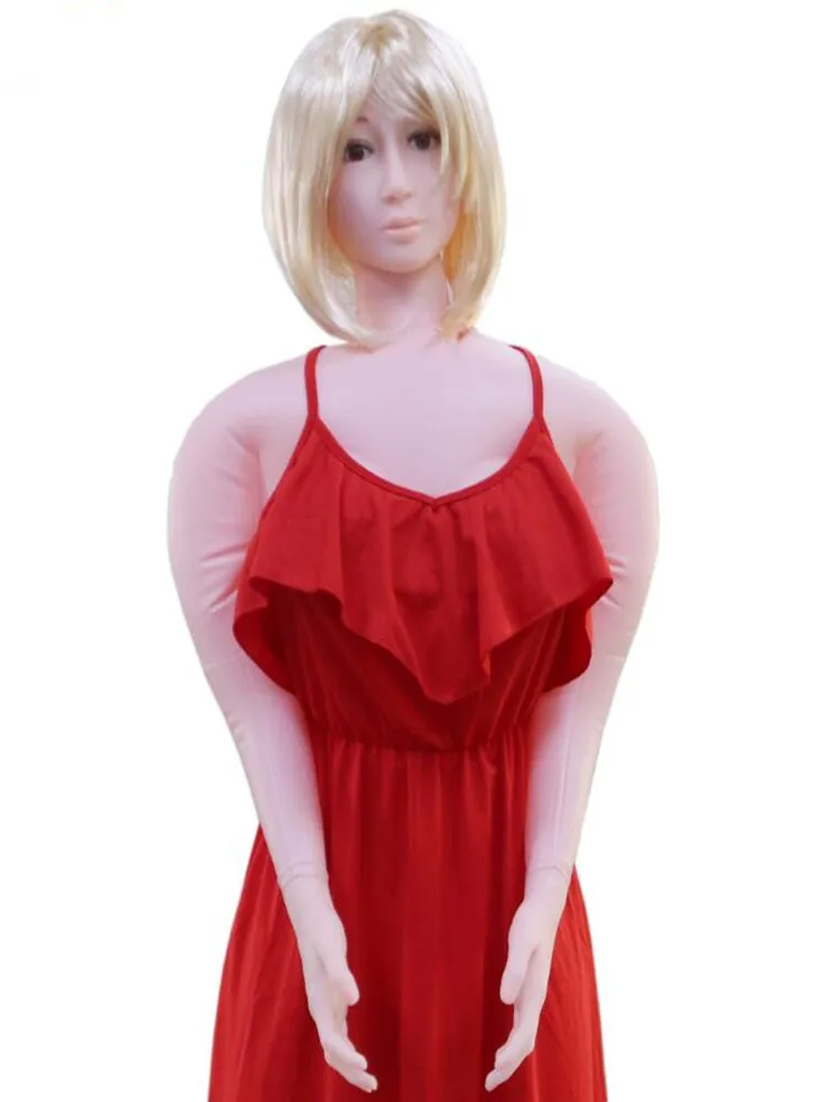 150 см TPR бесшовный надувной женский манекен из ПВХ медицинский для рук тканевых