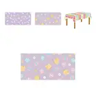 Модная легкая в чистке Пасхальная скатерть для домашних животных, легкий Пасхальный декоративный стол для вечерние