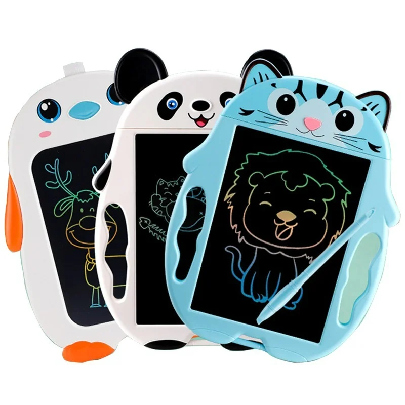 

9-дюймовая электронная доска для рисования Монтессори, доска для рисования с ЖК-экраном, доска для рисования, цветная картина, детские разви...