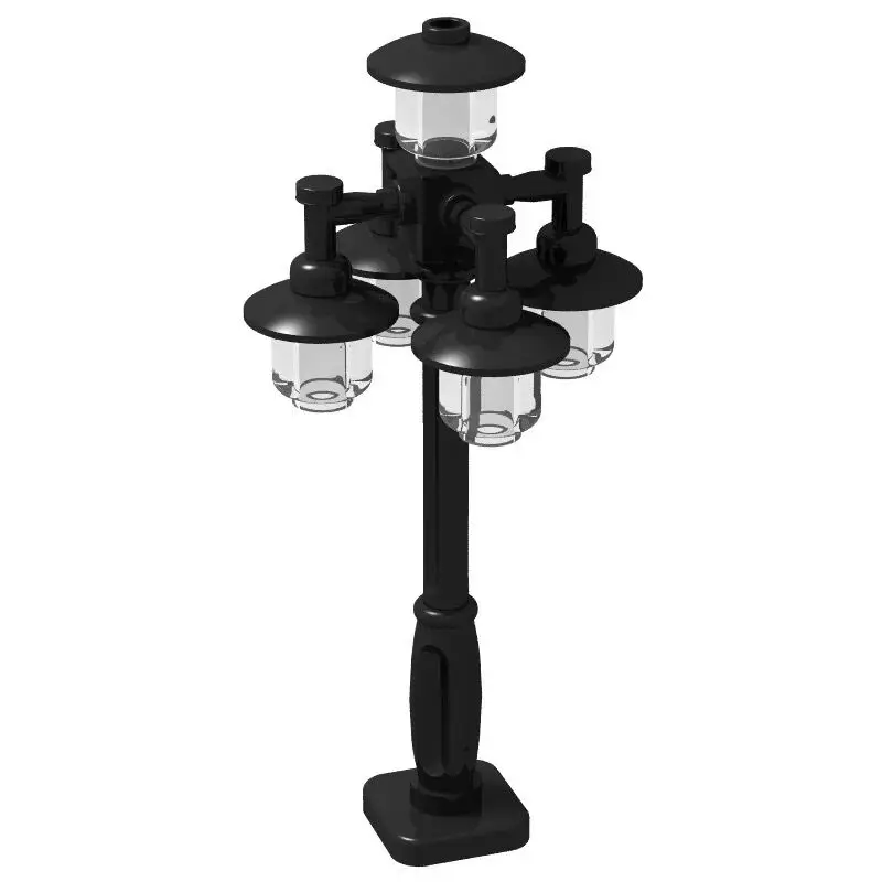 Конструктор MOC City кубики аксессуары для уличного освещения мотоцикла камеры