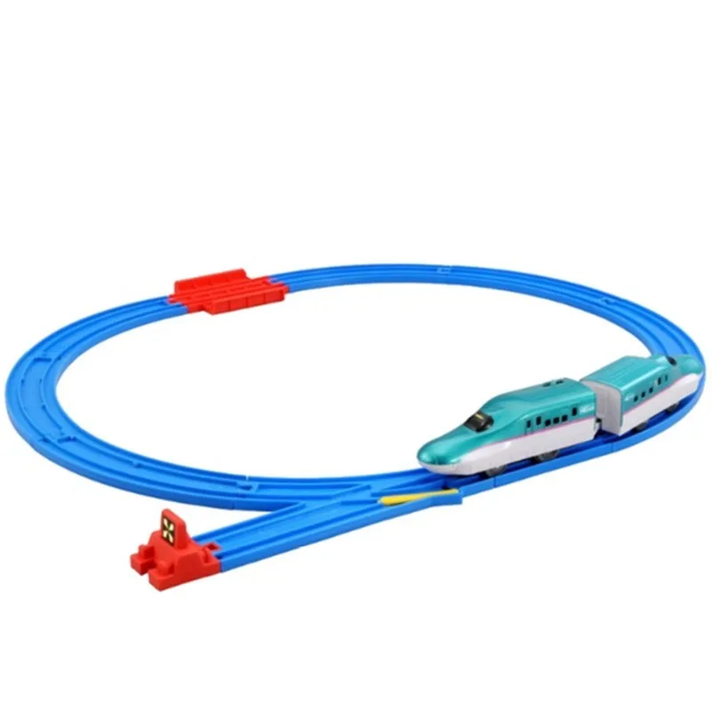 Оригинальный Takara Tomy Tomica Plarail Электрический поезд трек Shinkansen стартовый комплект