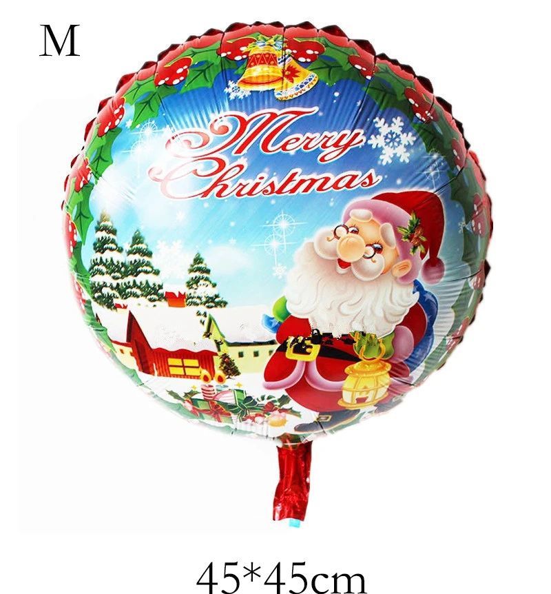 M 10 шт./лот 18 дюймов круглый фольгированный шар украшения для дня рождения Детские вечерние воздушные шары с днем рождения - Цвет: M