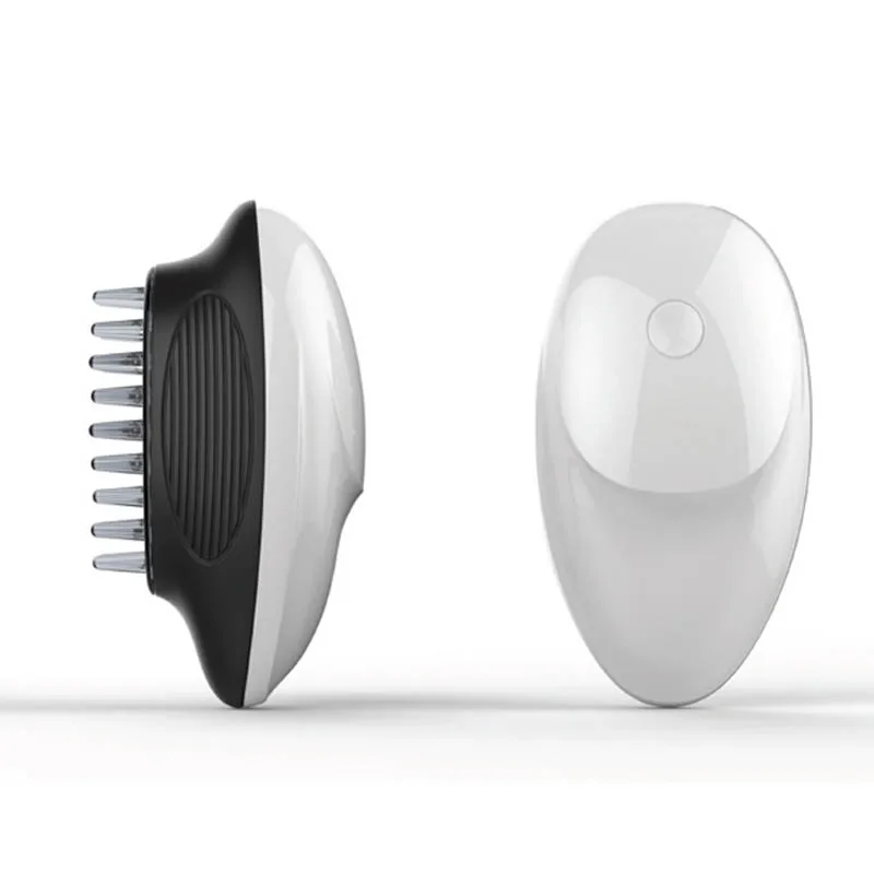 Электрический массажер для головы портативная расческа волос скребок