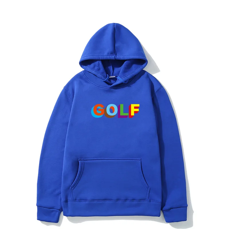 

2021 New Autumn Winter Adult Hoodies GOLF Letter Printed Long-Sleeved Hoodie Fleece Sweatshirt Unisex loose Fashion Pullovers