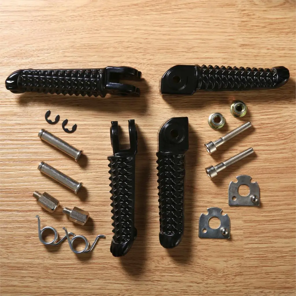 1 пара черные мотоциклетные передние и задние Алюминиевые Подножки для ног Sportster