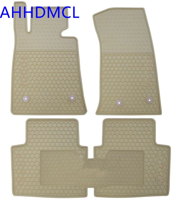 

Автомобильные резиновые напольные коврики, нескользящий коврик, напольные коврики для искусственных ножек, 2014, 2015, 2016, 2017, 2018, левый руль