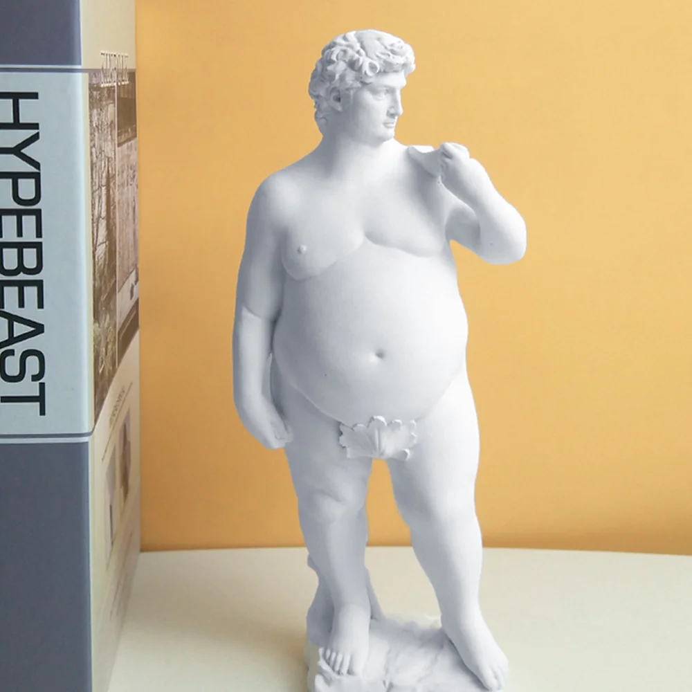

1pc Resin Statue Resin David Statue David Sculpture Resin Handicraft Home Decor