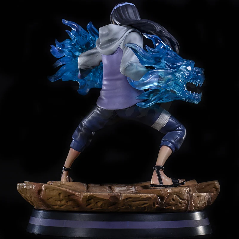 Экшн фигурка Наруто гиуга Хината 23 см сменная рука голова льва ПВХ Коллекционная