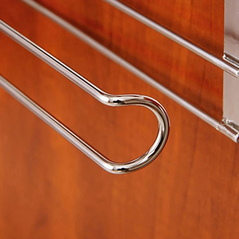 

Stainless Steel Kitchen Tissue Holder Hanging Bathroom Toilet Roll Paper Holder Towel Rack Kitchen Cabinet Door Hook Holder