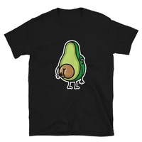 avocado seed fat funny vegan big butt t shirt
