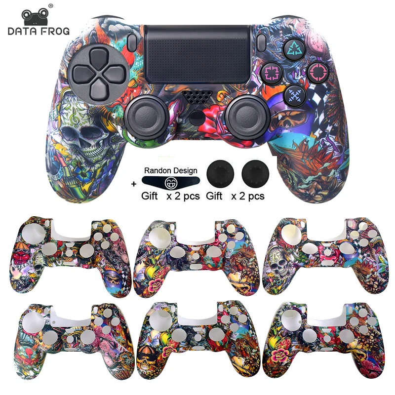 Мягкий силиконовый гелевый резиновый чехол для контроллера Sony Playstation 4 Ps4