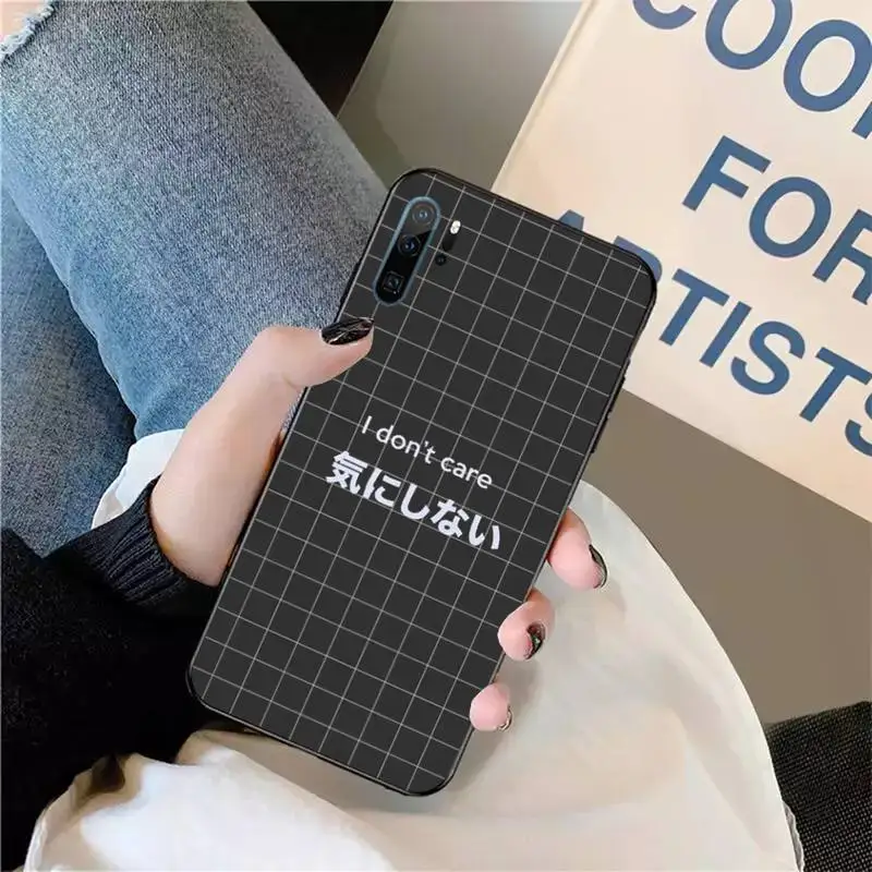 

Japanese slogan Phone Case For Huawei honor Mate P 9 10 20 30 40 Pro 10i 7 8 a x Lite nova 5t