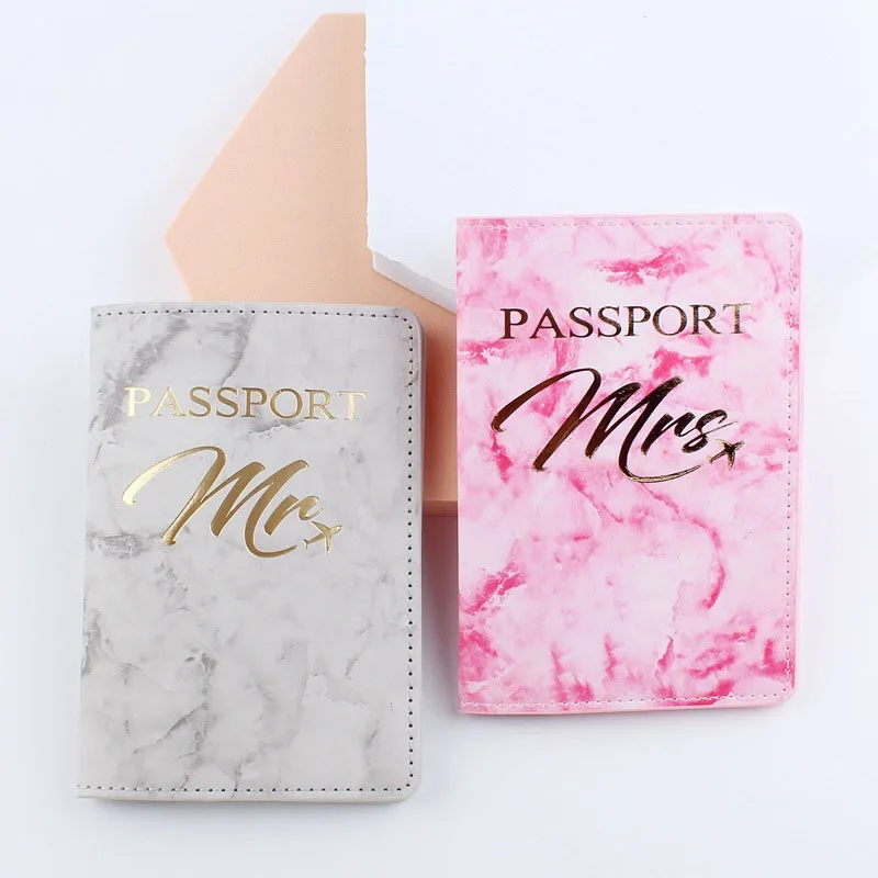 

Обложка для паспорта с тиснением под мрамор для мужчин и женщин