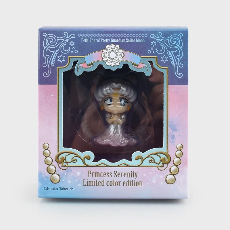 

5.5cm Anime Sailor Moon pvc Q version wedding dress water ice moon moon hare noble princess doll figure figure children gift