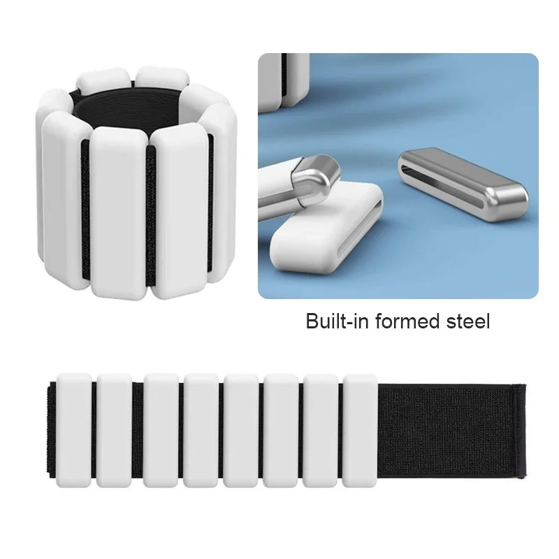 

900g/Pair Yoga Sports Dumbbell Training Fitness Weight Wristband Adjustable Weight-bearing Bracer Legs Block Wrist Straps