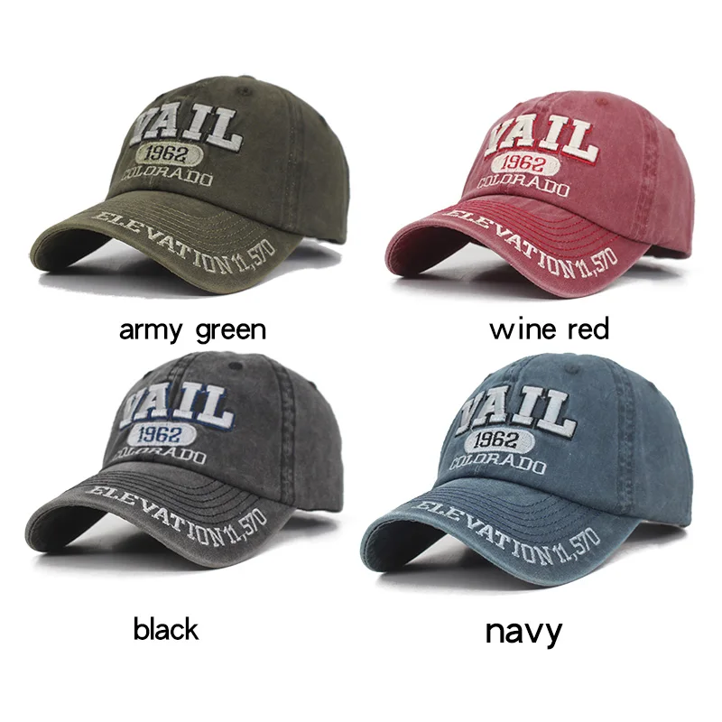 

HAIMAITONG Brand Men Baseball Cap Snapback Caps Women Hats Men Embroidery Casquette Bone Fashion Vintage Letter Male Dad Caps