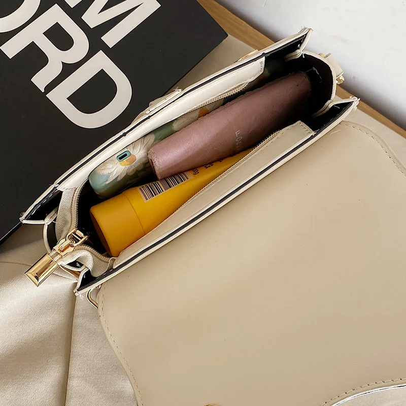 

Women's Bag 2021 Cartoon Cute Irregular PU Leather Lady Messenger Bag Fashion Trend Spring Girl Go To Work Dating Shoulder Bag