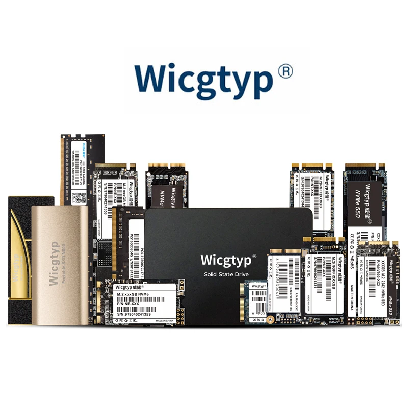 Внутренний твердотельный накопитель Wicgtyp M2 SSD NVMe 1 ТБ 512 ГБ 256 128 M.2 2242 PCIe Gen3 * 2
