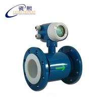 dn250 carbon steel material with pulse and 4 20ma output modbus water flow meter
