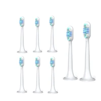 8x for xiaomi sonic electric tooth brush nozzles t300 t500 t700 ultrasonic 3d high density replacement toothbrush heads