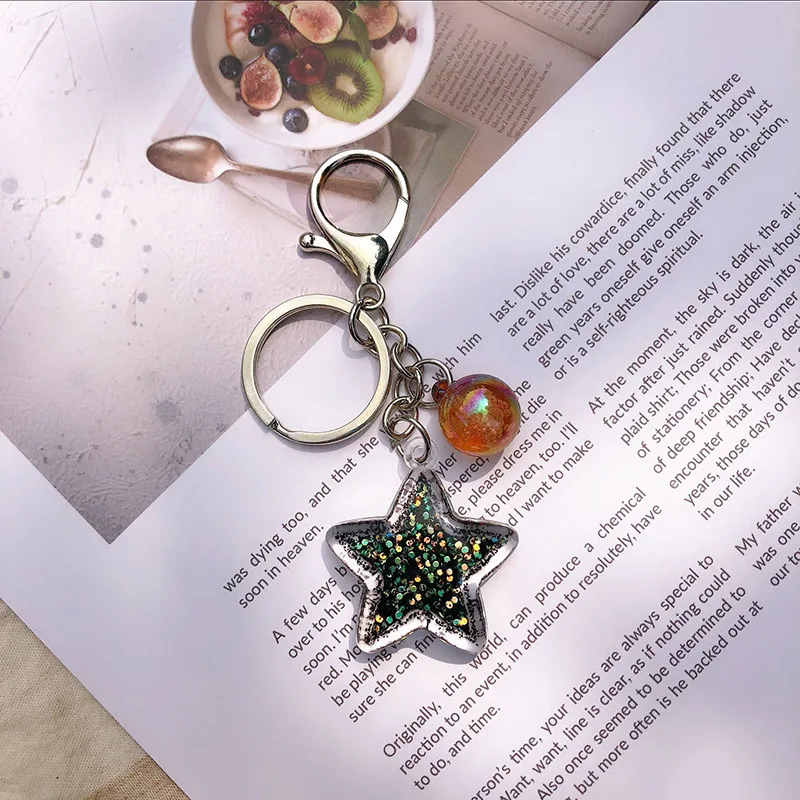 Модный и фантазийный брелок хит новинка мультяшный морской мир морская звезда