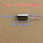 Мотор без сердечника Micro Mini 612 614 615 716 816 820, высокоскоростной, мощный, магнитный, для радиоуправляемого дрона, модель самолета, 2 шт., 3,7 в, 50000 обмин