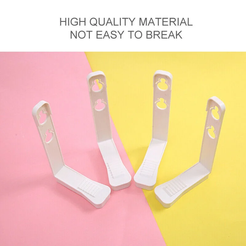 4PCS/Set Sheets Clip Fixed Non-slip Sheet Holders Household Storage Clips White Gray Pink | Дом и сад