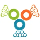 2 шт.компл. ручной захват Силиконовое кольцо сопротивление для рук ремешок для пальцев-Упражнение предплечья запястья