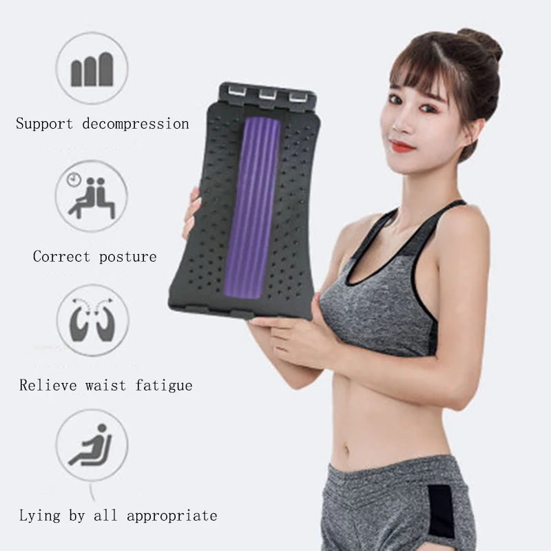 Lumbar massager massage pad spine orthotic lumbar extender disc herniation acupuncture home internal fixation | Красота и здоровье
