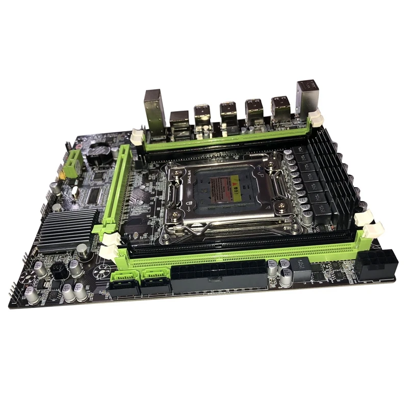X79 материнская плата Lga 2011 4xDdr3 двухканальный 64 Гб памяти Sata 3 0 Pci E 8Usb для
