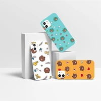 cute bear head 2021 phone case for phone case for iphone 12 11 xs xr x 8 7 6s 6 plus pro max se