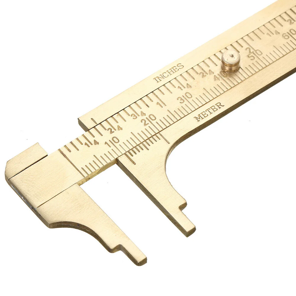 Измерительный калибр дюйм миллиметры портативный карманный инструмент для