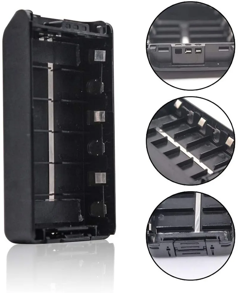 KBP-5 АА щелочные многоразового Батарея чехол совместимый для Kenwood радио TK-2140 TK-2160