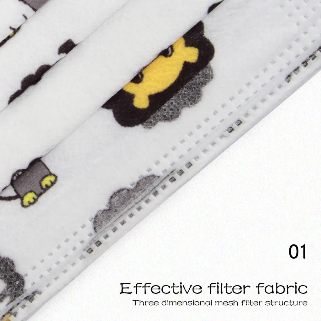 

Prevent Children's Mask Kids Filters Disposable High Quality Mask Industrial 3Ply Earhook 50PC Masks Protective Gaskets Mascaras