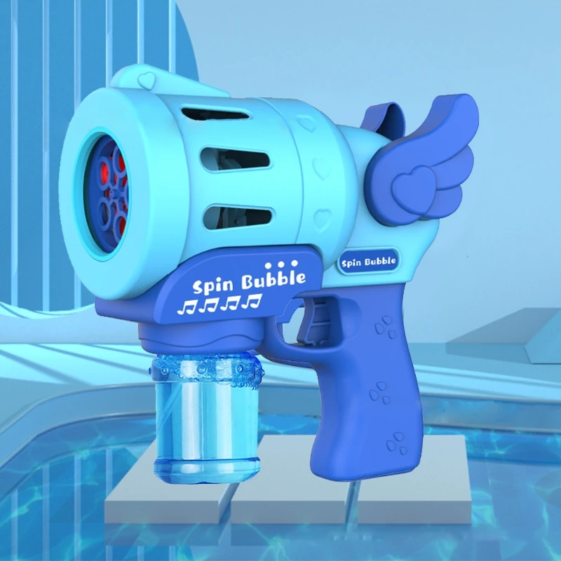 

Smoke Bubble Machine Blower Bubble Healthy Smoke Bubble Toy with Lights M89C