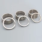 Брелок для ключей, из нержавеющей стали, 20-35 мм, для женщин и мужчин