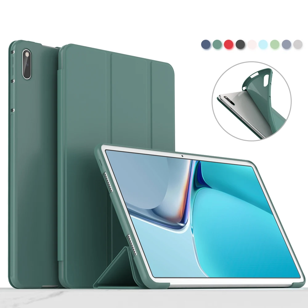 Чехол для планшета Huawei MatePad Pro 12 6 10 8 откидная подставка из искусственной кожи