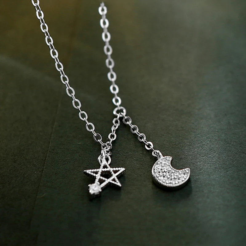 Женский браслет на ногу из серебра 925 пробы с популярным символом созвездий |