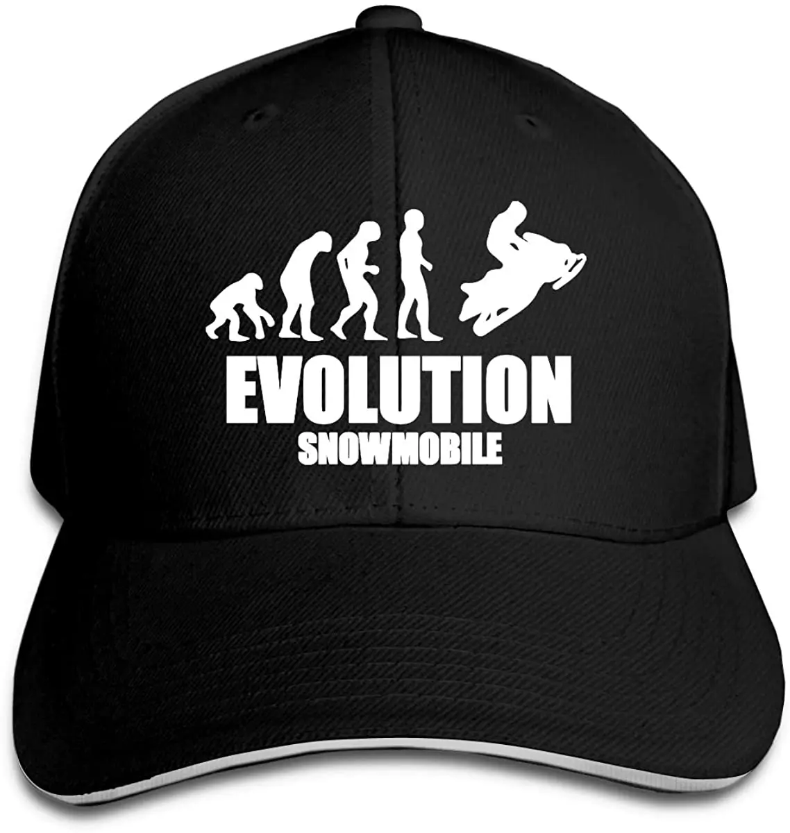 

Evolution Snowmobile Unisex Hats Trucker Hats Dad Baseball Hats Driver Cap