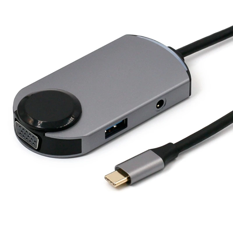 

Док-станция USB Type-C, 5 в 1, USB 3,0