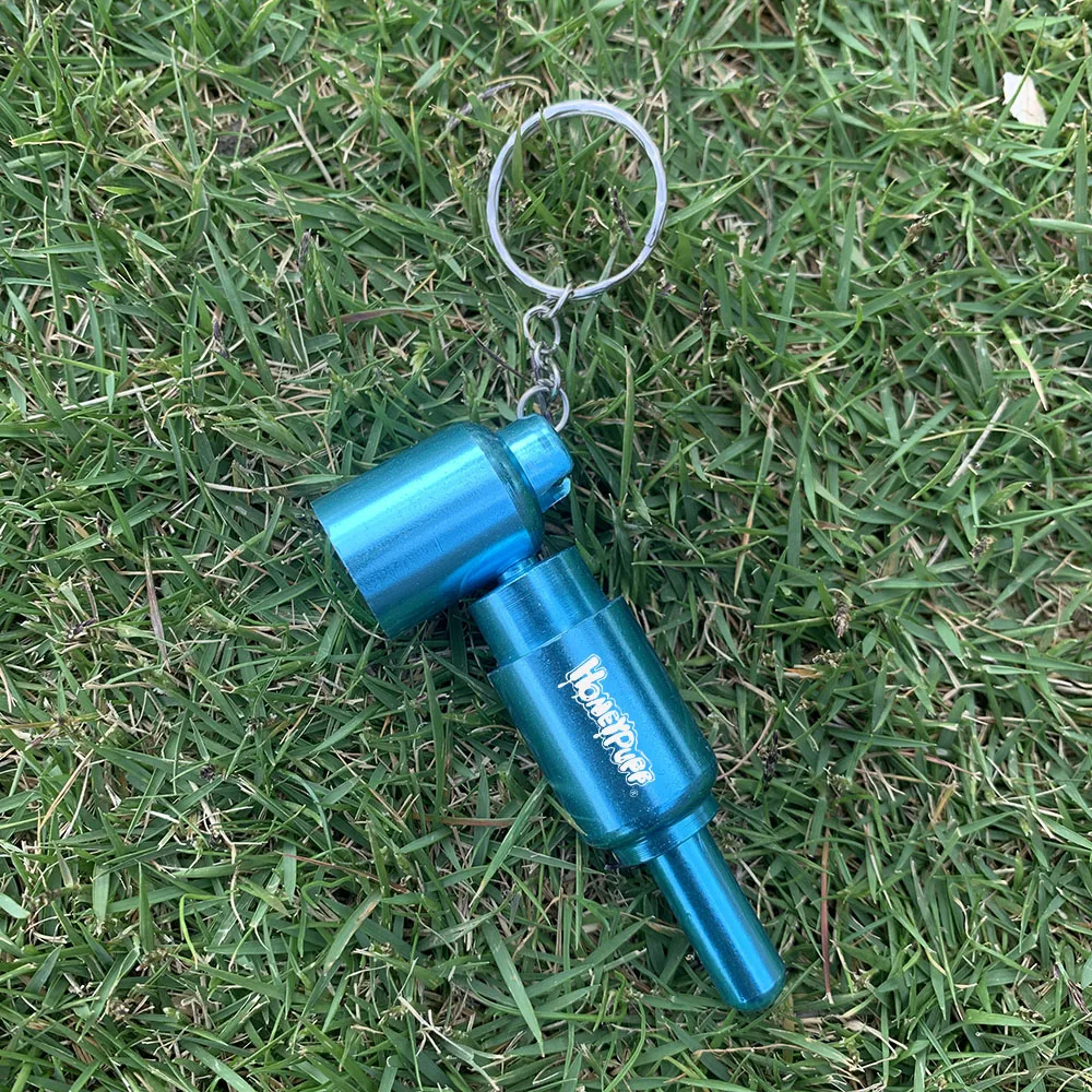 HONEYPUFF брелок Стиль Премиум Металлические курительные трубы 77 мм алюминиевая