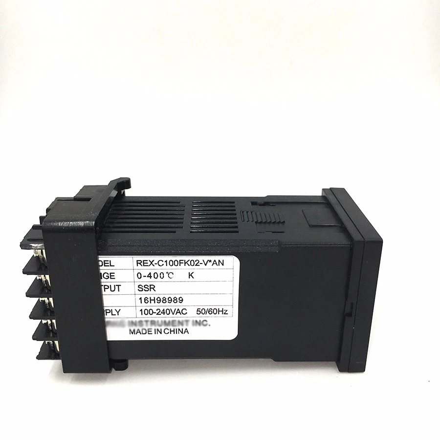 Цифровой RKC PID термостат контроллер температуры цифровой REX-C100+ 40A SSR реле+ K термопары зонд