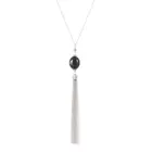 Новое длинное ожерелье с кисточками, женская модная подвеска с кристаллами, популярное сотуар XL786