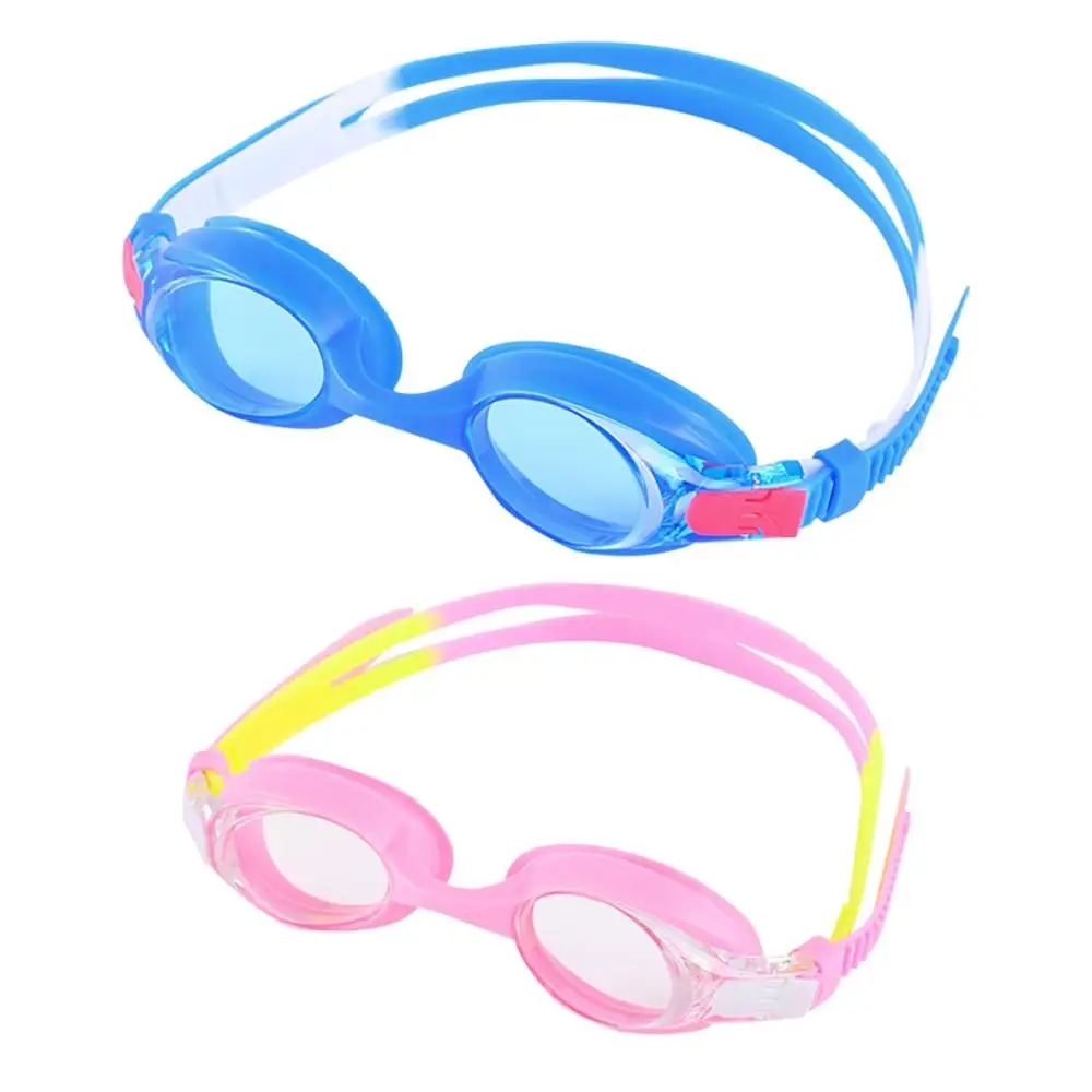 Детские очки для плавания водонепроницаемые большие оправа с покрытием анти