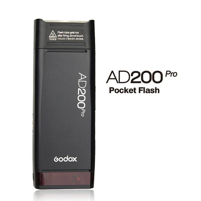 AD200pro Godox AD200pro 200Ws наружная вспышка AD200 PRO карманный фонарик для Sony Nikon Canon Fuji ttl HSS 2,4G Беспроводная система X - Цвет: AD200pro