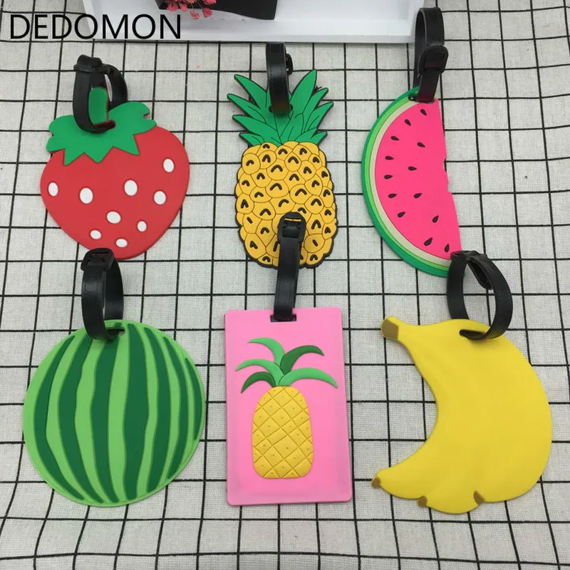 2020 новые аксессуары для путешествий бирки багажа Мультяшные животные