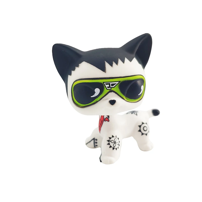 Игрушки Lps из зоомагазина стоячие короткие волосы кошка собака колли Такса