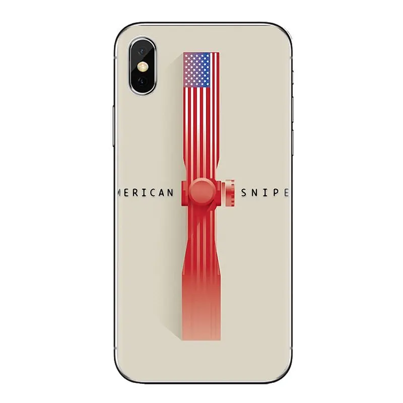 american sniper chris kyle Logo For Xiaomi Mi4 Mi5 Mi5S Mi6 Mi A1 A2 5X 6X 8 9 Lite SE Pro Max Mix 2 3 2S Phone Cover Housing |