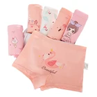 Нижнее белье для девочек 2 шт.лот От 2 до 12 лет хлопковое детское нижнее белье, трусы-боксеры трусы мягкие с изображением героев мультфильмов для детей; Трусы для девочек; Трусы 2020 Новый