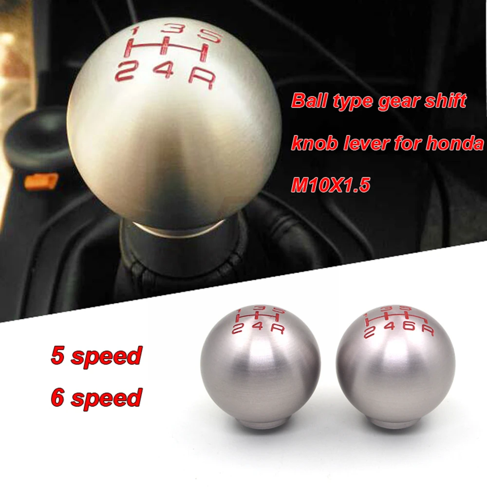 Ручка рычага переключения передач CNC для Honda FD2 FN2 EP3 TYPE R DC2 DC5 AP1 AP2 S2000 F20C|6 speed|shift gear